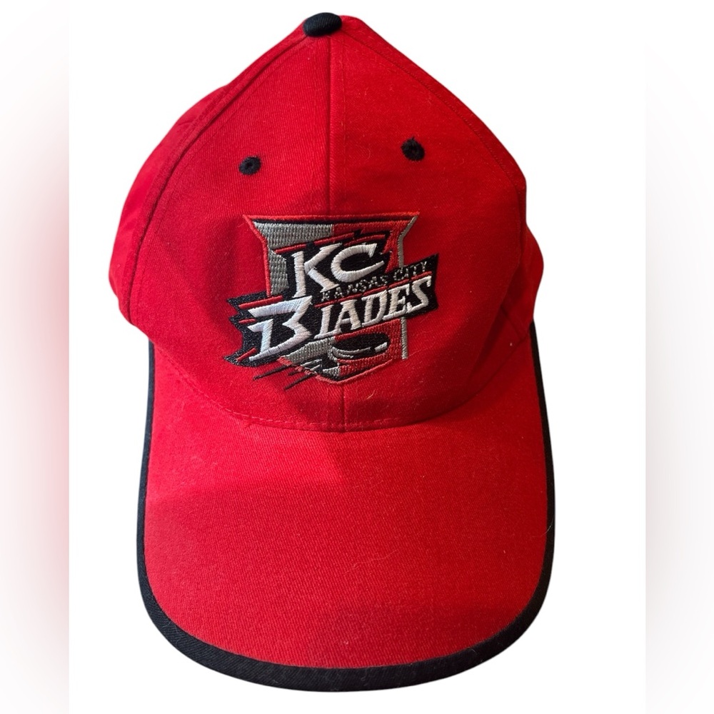 Vintage Kansas City Blades Hockey Baseball Cap